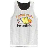 I Love Fall Prevention Mesh Reversible Basketball Jersey Tank