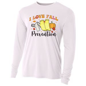 I Love Fall Prevention Cooling Performance Long Sleeve Crew