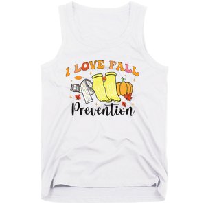 I Love Fall Prevention Tank Top