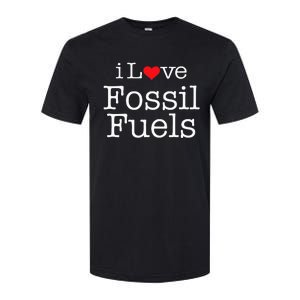 I Love Fossil Fuels Softstyle CVC T-Shirt