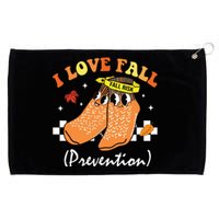 I Love Fall Prevention Fall Nurse Grommeted Golf Towel