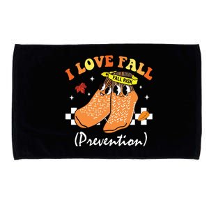 I Love Fall Prevention Fall Nurse Microfiber Hand Towel