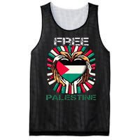 I Love Free Palestine Flag Save Gaza Strip Palestinian Mesh Reversible Basketball Jersey Tank