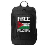 I Love Free Palestine Flag Save Gaza Strip Palestinian City Backpack