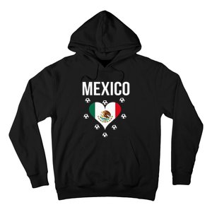 I Love Football Mexico Soccer Flag Ball Hoodie