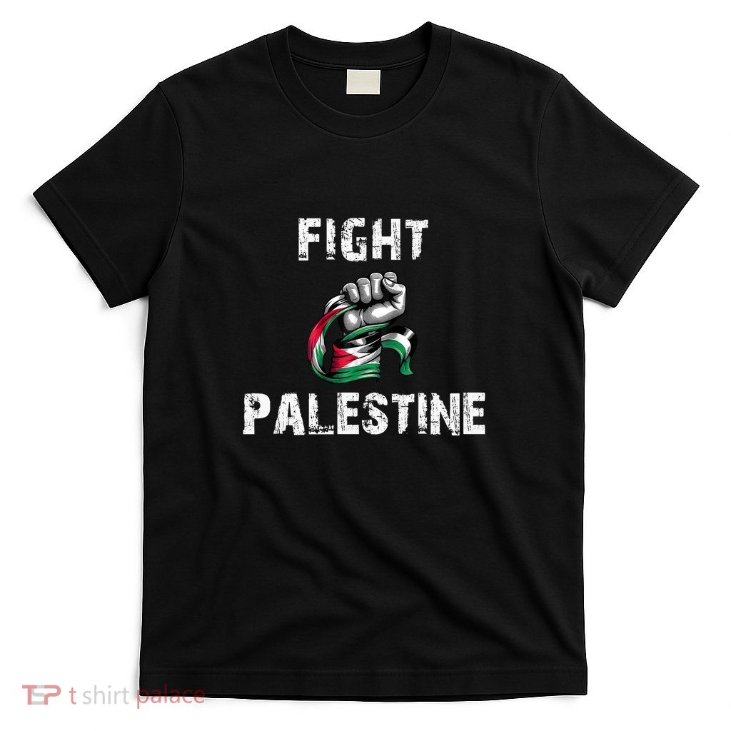 I Love Free Palestine Flag Save Gaza T-Shirt