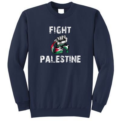 I Love Free Palestine Flag Save Gaza Sweatshirt