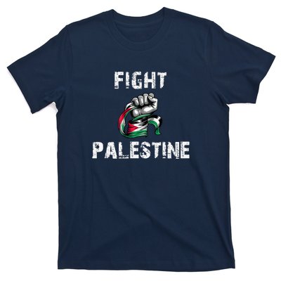 I Love Free Palestine Flag Save Gaza T-Shirt