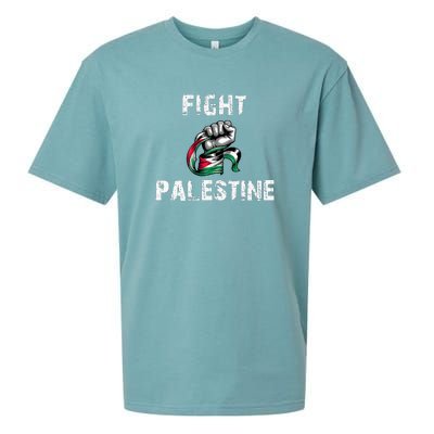 I Love Free Palestine Flag Save Gaza Sueded Cloud Jersey T-Shirt