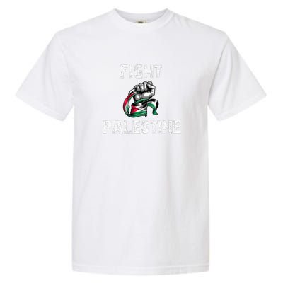 I Love Free Palestine Flag Save Gaza Garment-Dyed Heavyweight T-Shirt