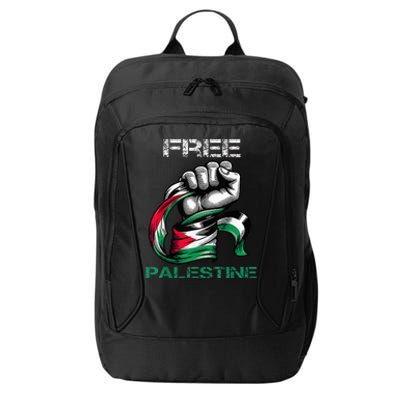 I Love Free Palestine Flag Save Gaza Strip Palestinian City Backpack