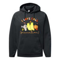 I Love Fall (Prevention) Performance Fleece Hoodie