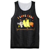 I Love Fall (Prevention) Mesh Reversible Basketball Jersey Tank