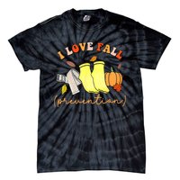 I Love Fall (Prevention) Tie-Dye T-Shirt