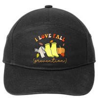 I Love Fall 7-Panel Snapback Hat