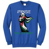 I Love Free Palestine Mother Children Gaza Strip Palestinian Sweatshirt