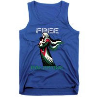 I Love Free Palestine Mother Children Gaza Strip Palestinian Tank Top