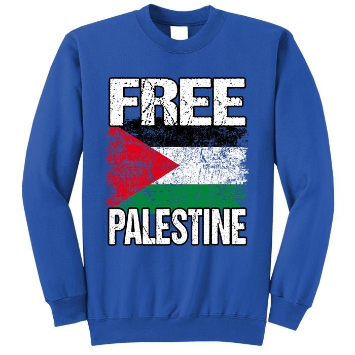 I Love Free Palestine Flag Save Gaza Strip Palestinian Sweatshirt