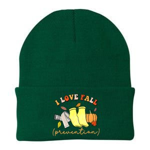 I Love Fall (Prevention) Knit Cap Winter Beanie