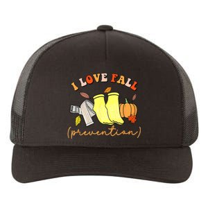 I Love Fall (Prevention) Yupoong Adult 5-Panel Trucker Hat