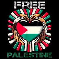 I Love Free Palestine Flag Save Gaza Strip Palestinian Cooling Performance Crew T-Shirt