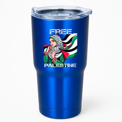 I Love Free Palestine Flag Save Gaza Strip Palestinian Tumbler