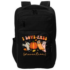 I Love Fall Prevention Fall Physical Therapy Impact Tech Backpack