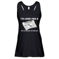 I'd Look For A Job But I'm Afaid I'd Fine One Ladies Essential Flowy Tank