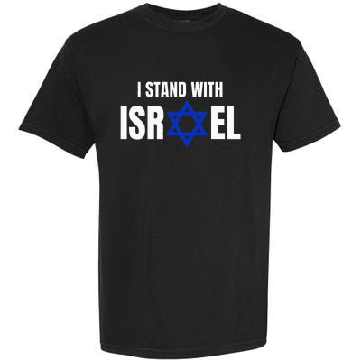 Israel Love Flag I Stand With Israel Heritage Israeli Flag Garment-Dyed Heavyweight T-Shirt