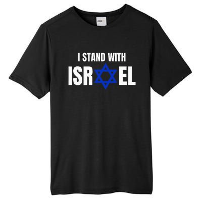 Israel Love Flag I Stand With Israel Heritage Israeli Flag Tall Fusion ChromaSoft Performance T-Shirt