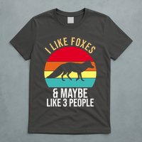 I Like Foxes And Maybe Like 3 People Funny T-Shirt