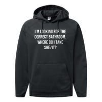 I’M Looking For The Correct Bathroom Where Do I Take A She I Performance Fleece Hoodie