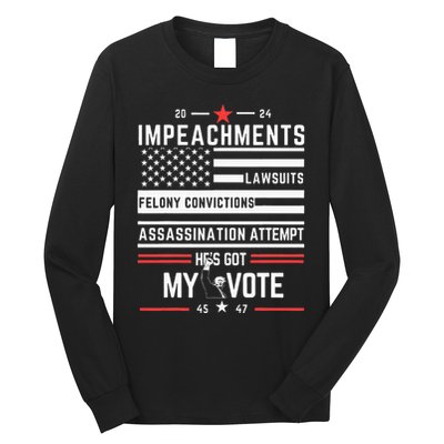 Impeachments Lawsuits Felony Convictions Assassination Long Sleeve Shirt