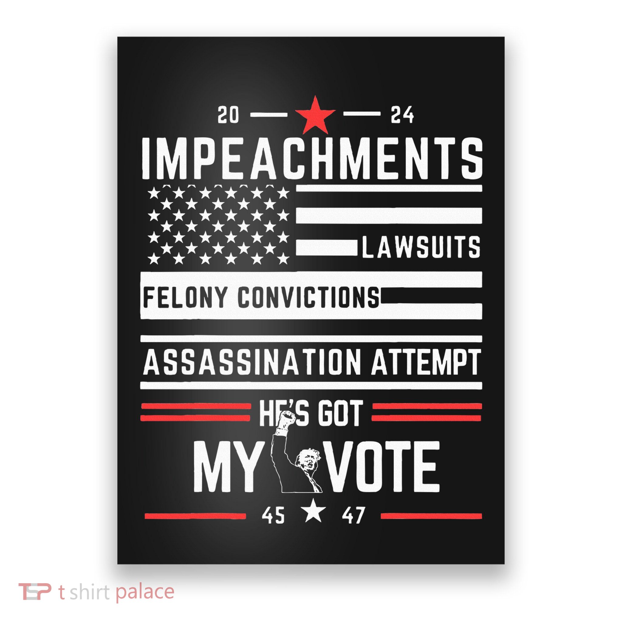Impeachments Lawsuits Felony Convictions Assassination Poster