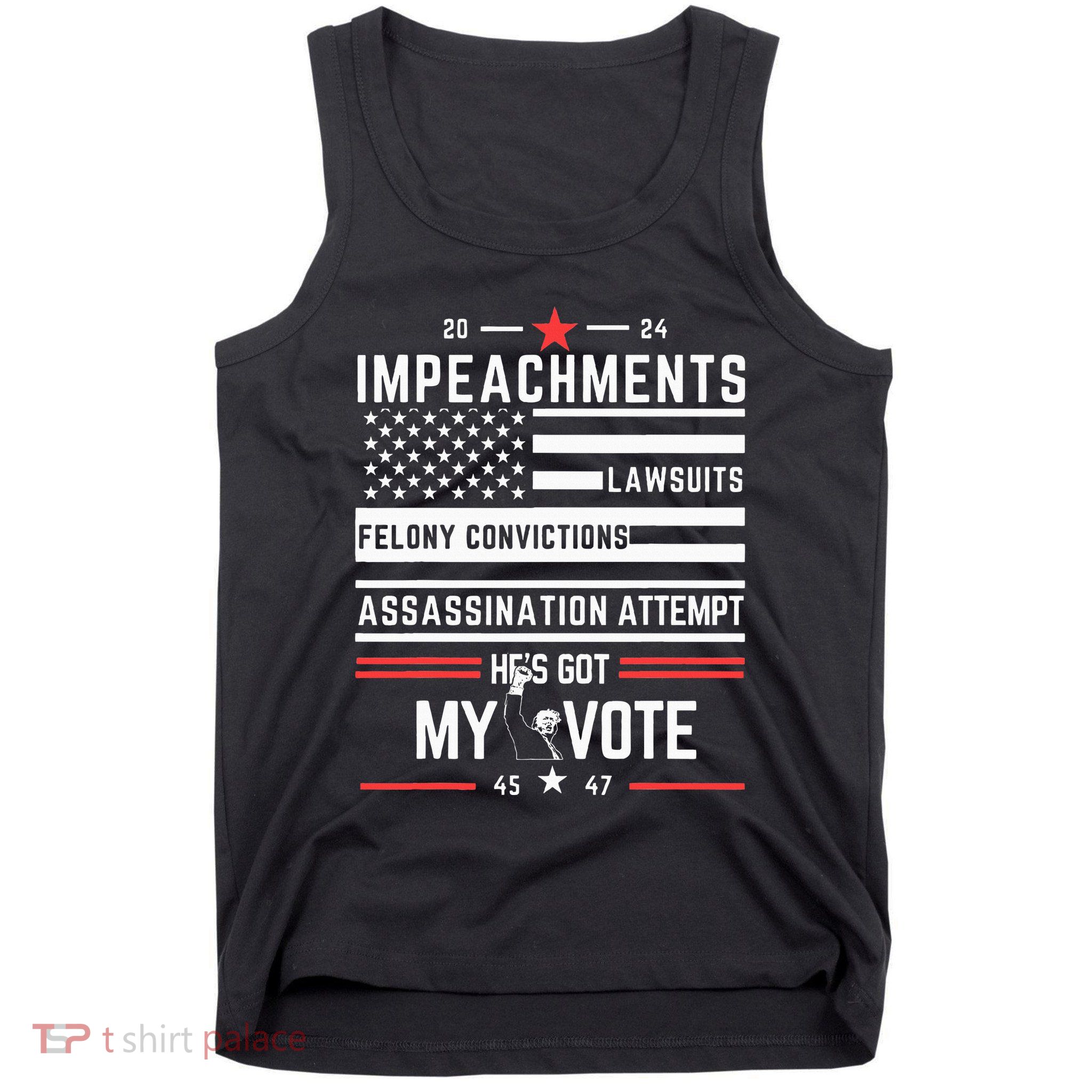 Impeachments Lawsuits Felony Convictions Assassination Tank Top