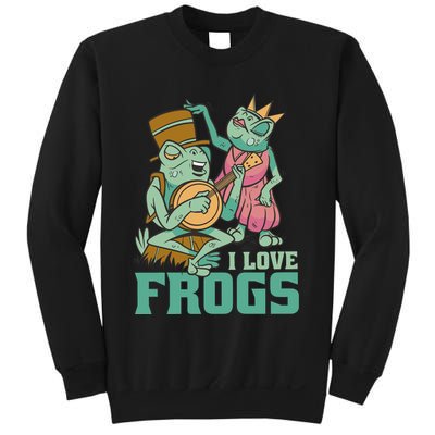 I Love Frogs Sweatshirt