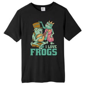 I Love Frogs Tall Fusion ChromaSoft Performance T-Shirt