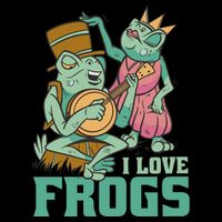 I Love Frogs Bucket Hat