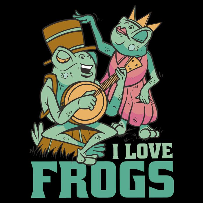 I Love Frogs Bucket Hat