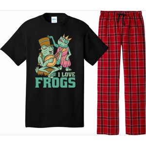 I Love Frogs Pajama Set