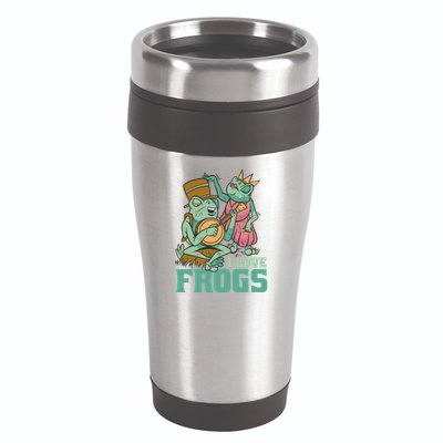 I Love Frogs 16oz Travel Tumbler