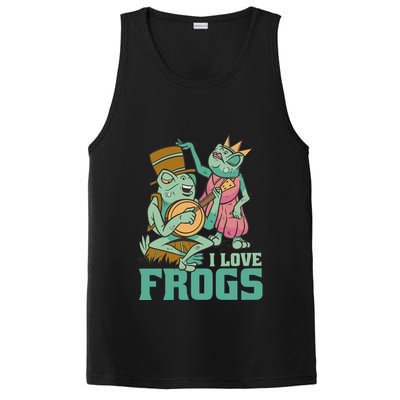 I Love Frogs PosiCharge Competitor Tank