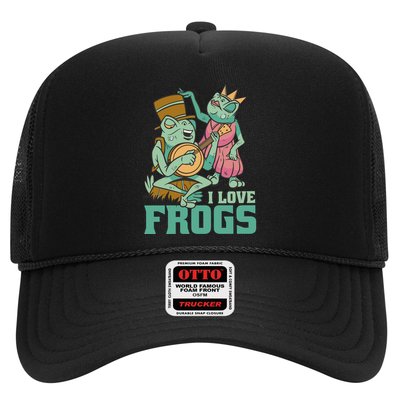 I Love Frogs Trucker Hat