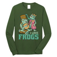 I Love Frogs Long Sleeve Shirt