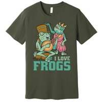 I Love Frogs Premium T-Shirt