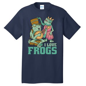 I Love Frogs Tall T-Shirt