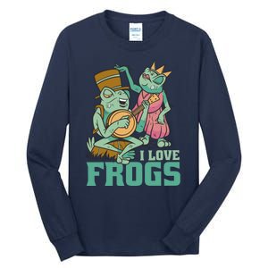 I Love Frogs Tall Long Sleeve T-Shirt