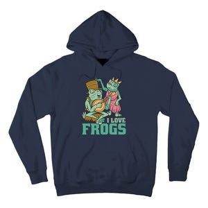 I Love Frogs Tall Hoodie