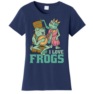 I Love Frogs Women's T-Shirt