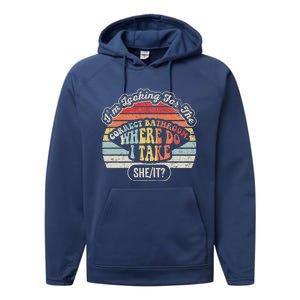 IM Looking For The Correct Bathroom Sheit Performance Fleece Hoodie